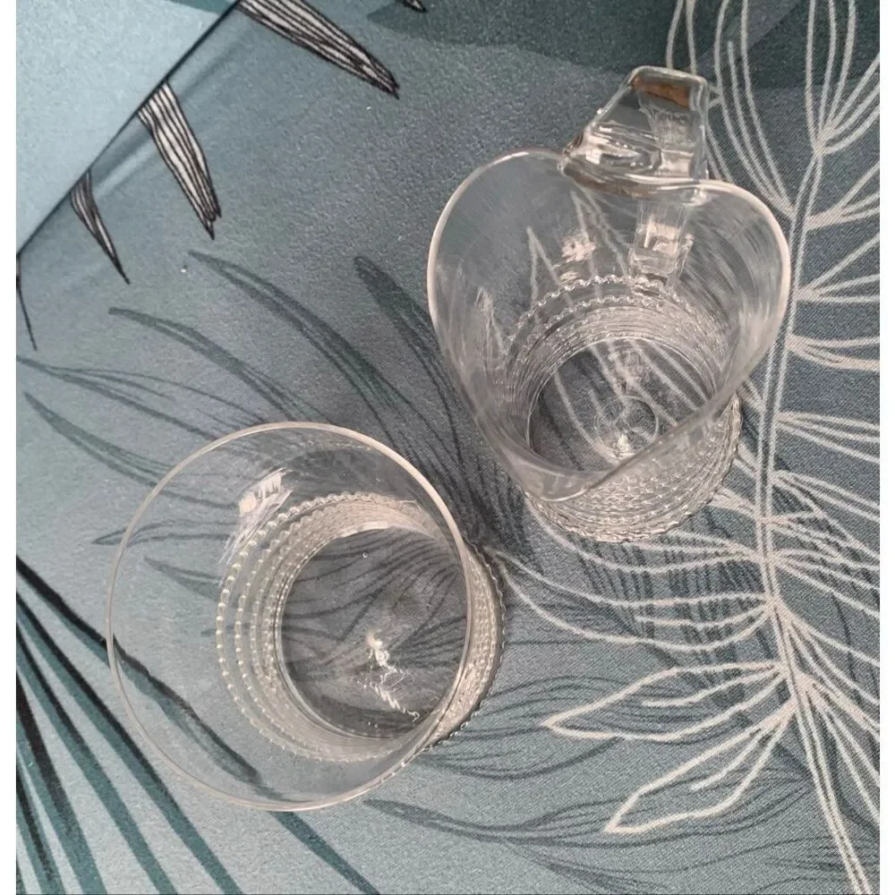 JULISKA  Amalia Clear Glass Tumbler & Creamer SET of 2 REPLACEMENT